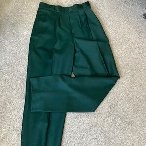 Fully lined wool trousers